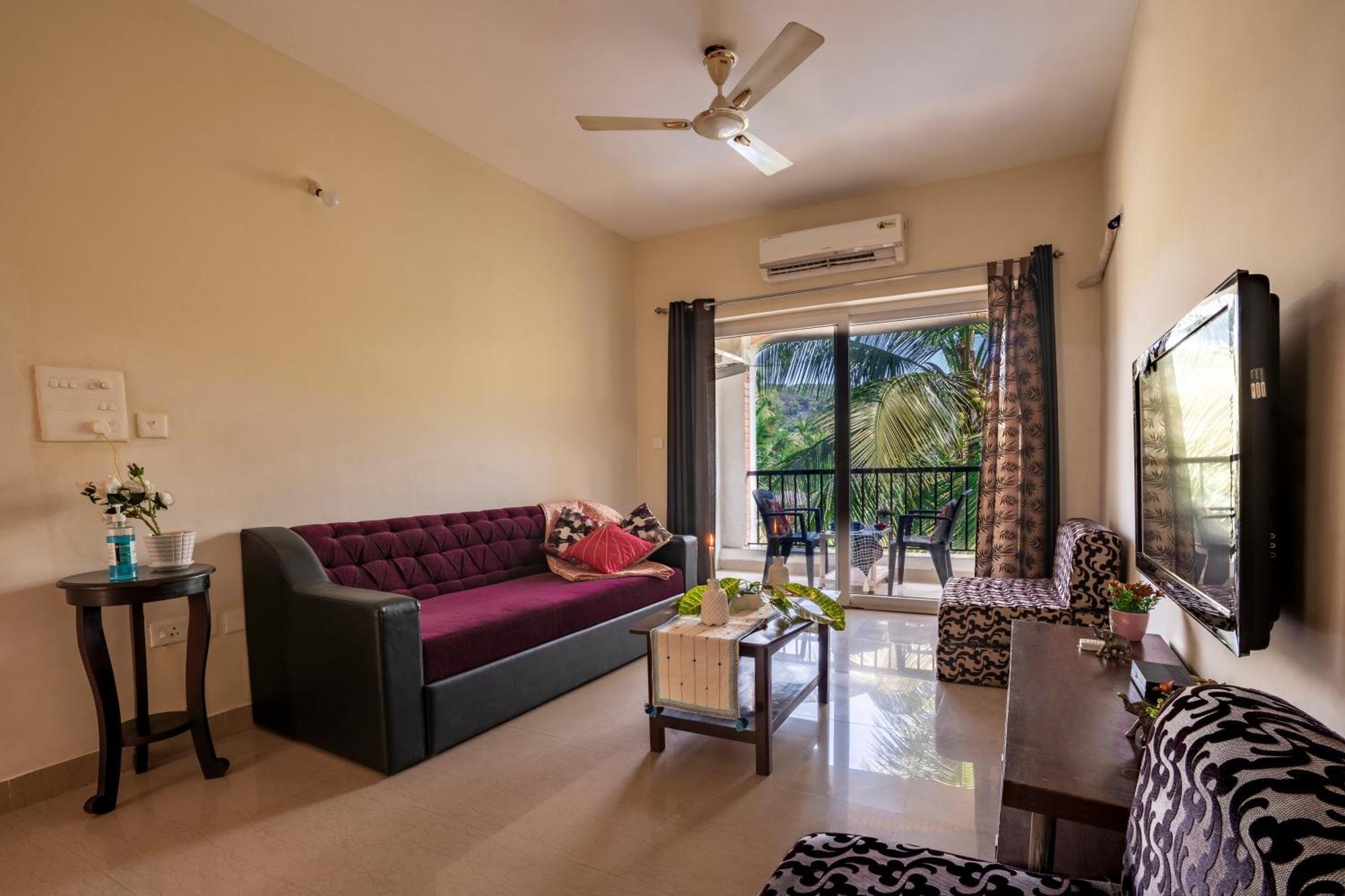 Goa Chillout Apartment - 1Bhk, Baga Eksteriør bilde