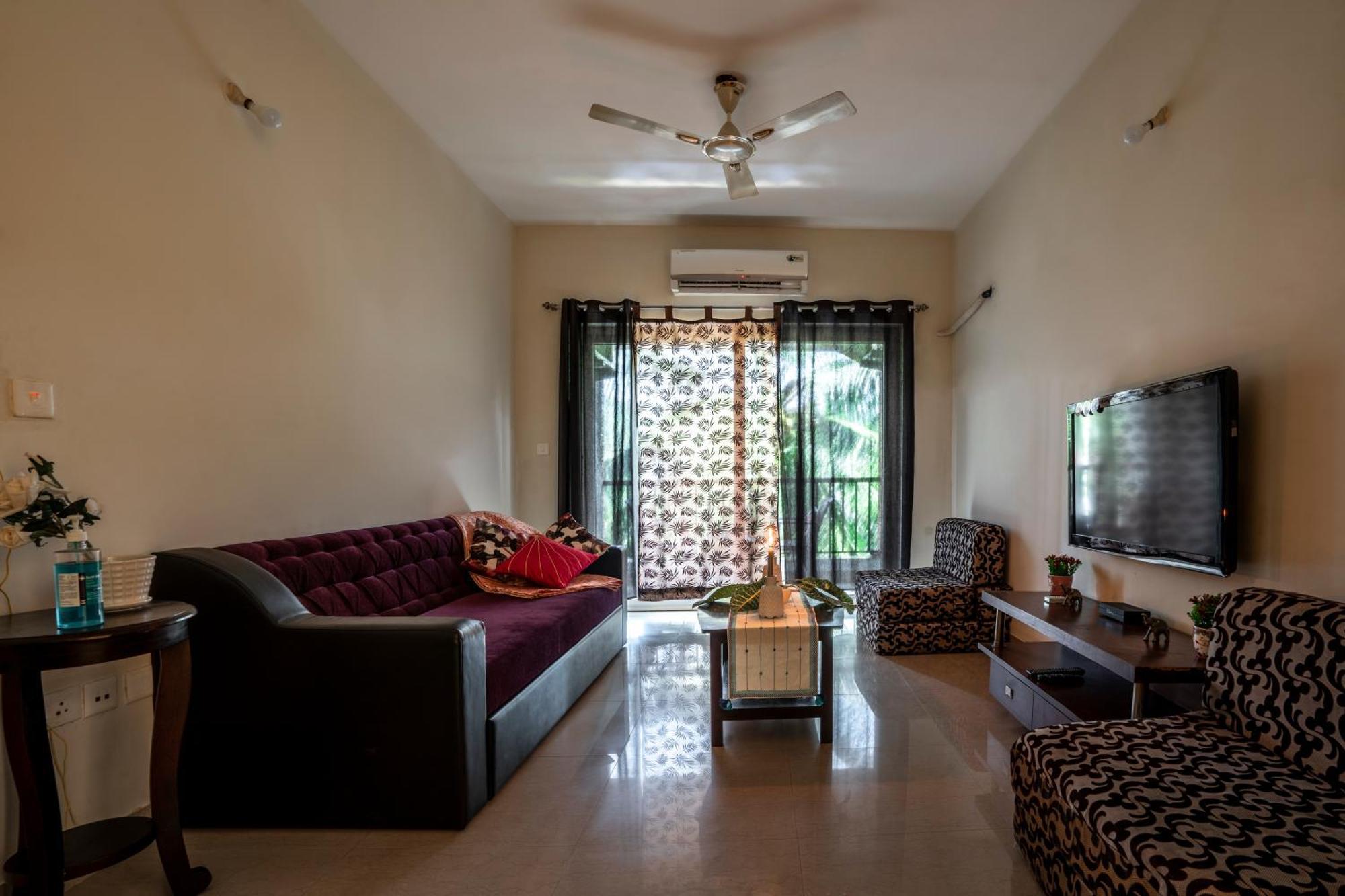 Goa Chillout Apartment - 1Bhk, Baga Eksteriør bilde