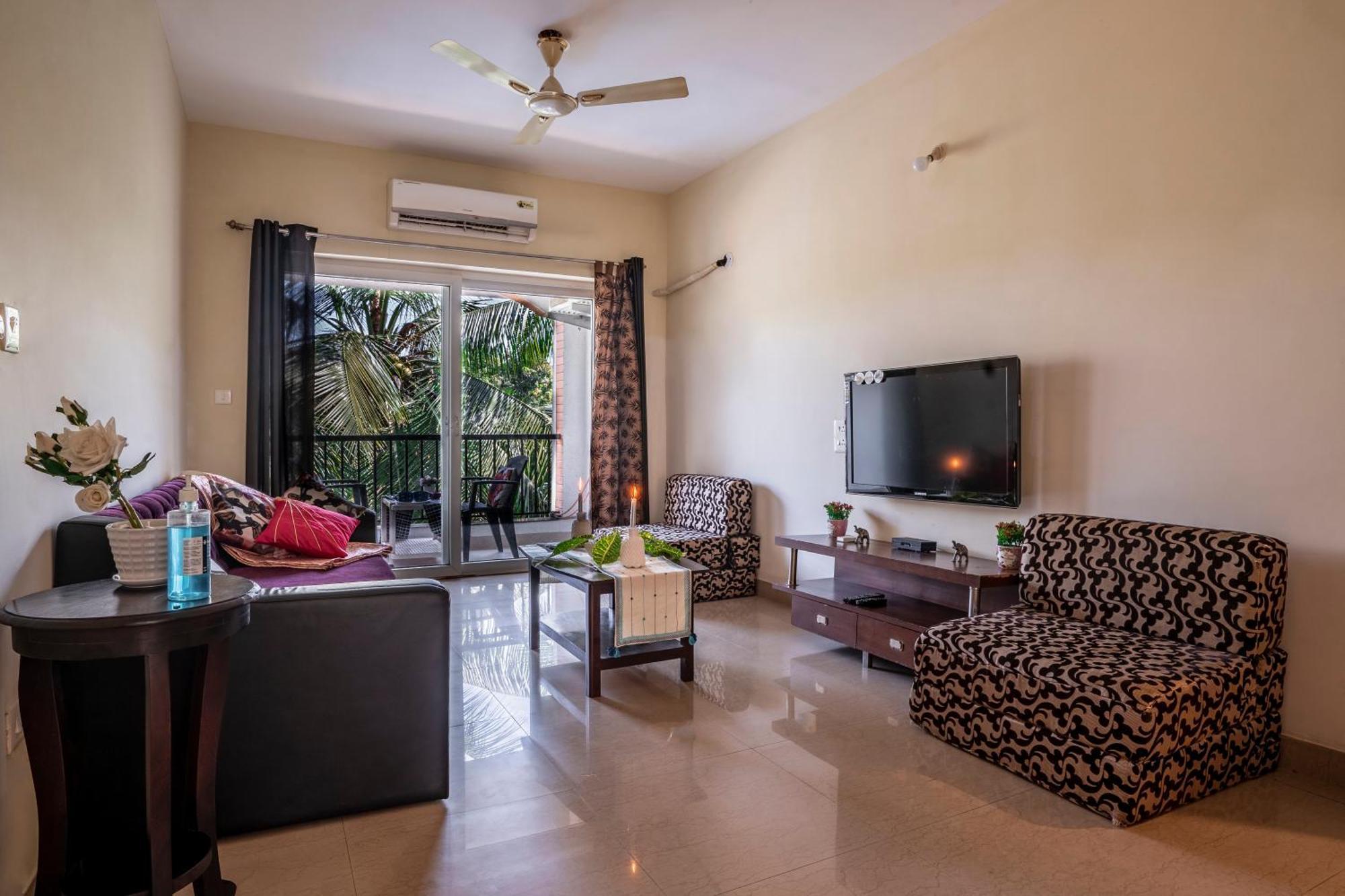 Goa Chillout Apartment - 1Bhk, Baga Eksteriør bilde